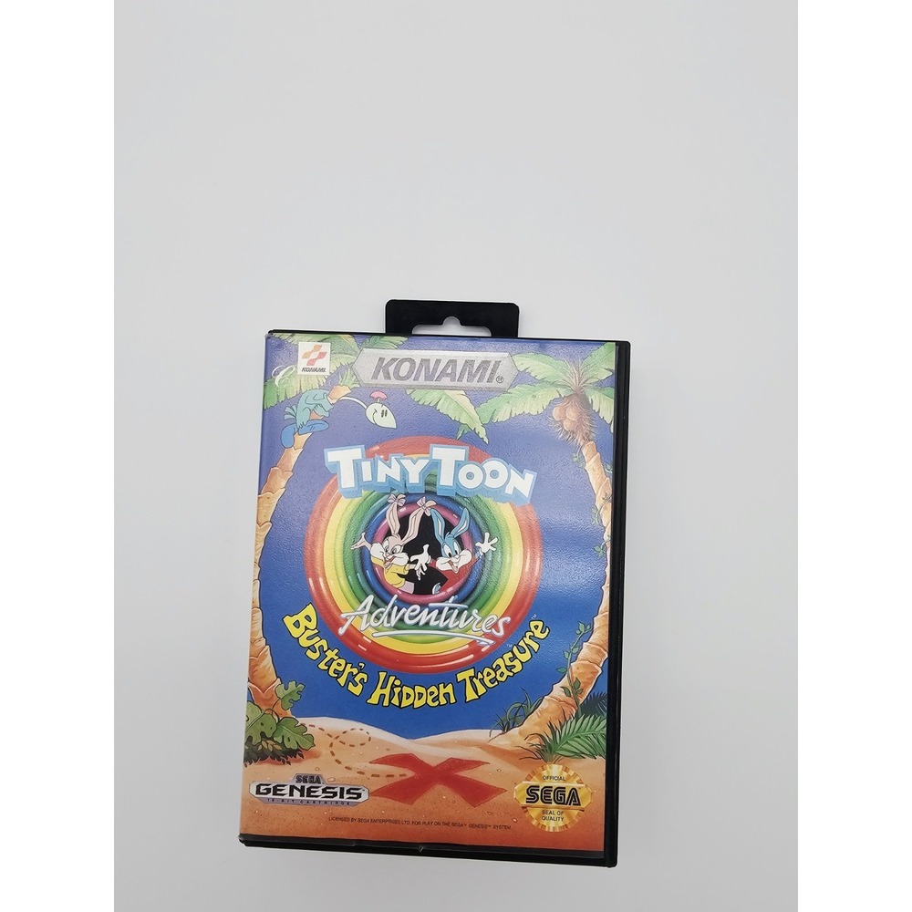 Tiny Toon Adventures: Buster's Hidden Treasure (Sega Genesis) CIB pre-owned